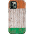 Ireland Flag Dark Wood iPhone 12 Pro Impact Case